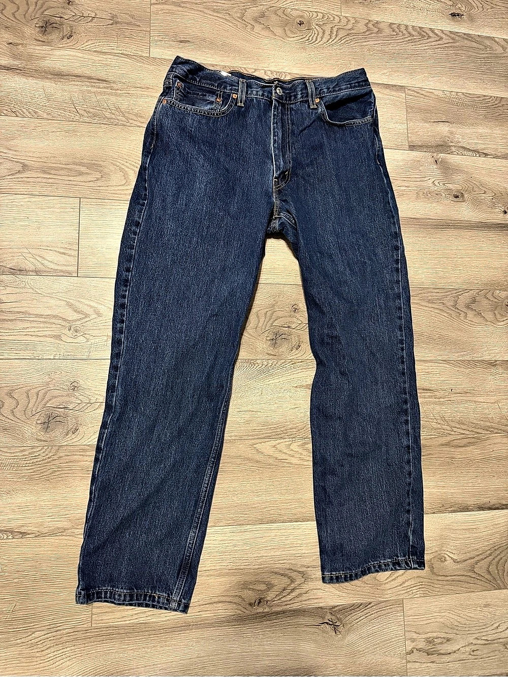 Levi’s 550 Relaxed Fit Jeans Men’s W36 L32 Dark Rinse Blue Denim